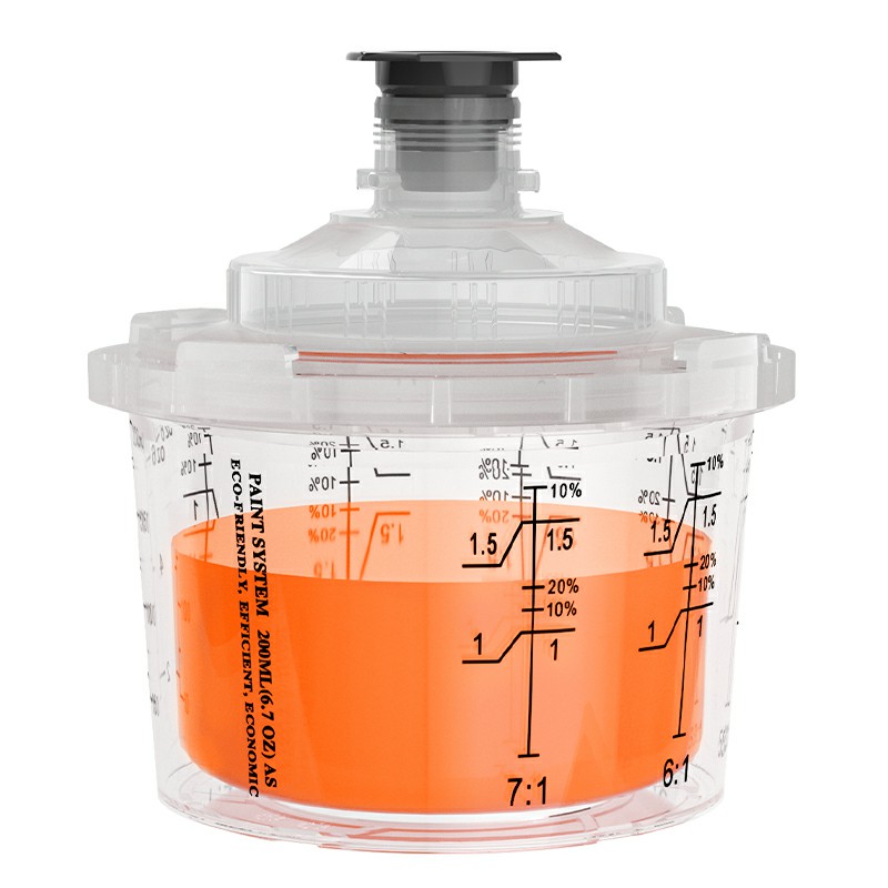 200 ml jednorázového stříkacího šálku