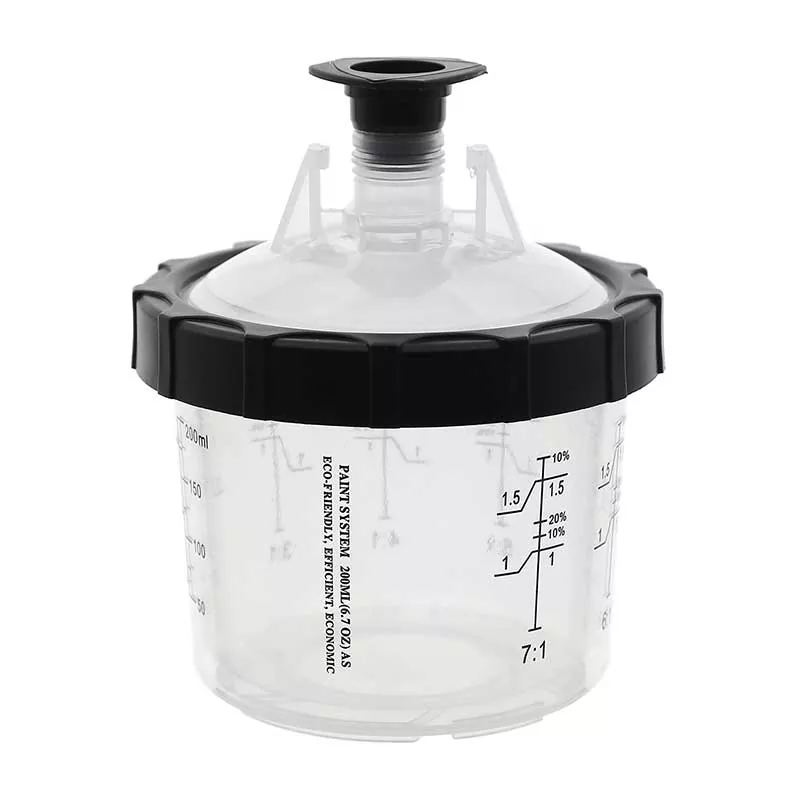 Jak 200ml systém jednorázového kelímku na barvu 1.0 proměňuje efektivitu automobilového a průmyslového stříkání?