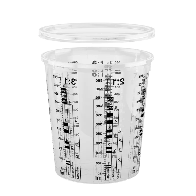 680ml pp automobilového mixového šálku s víkem