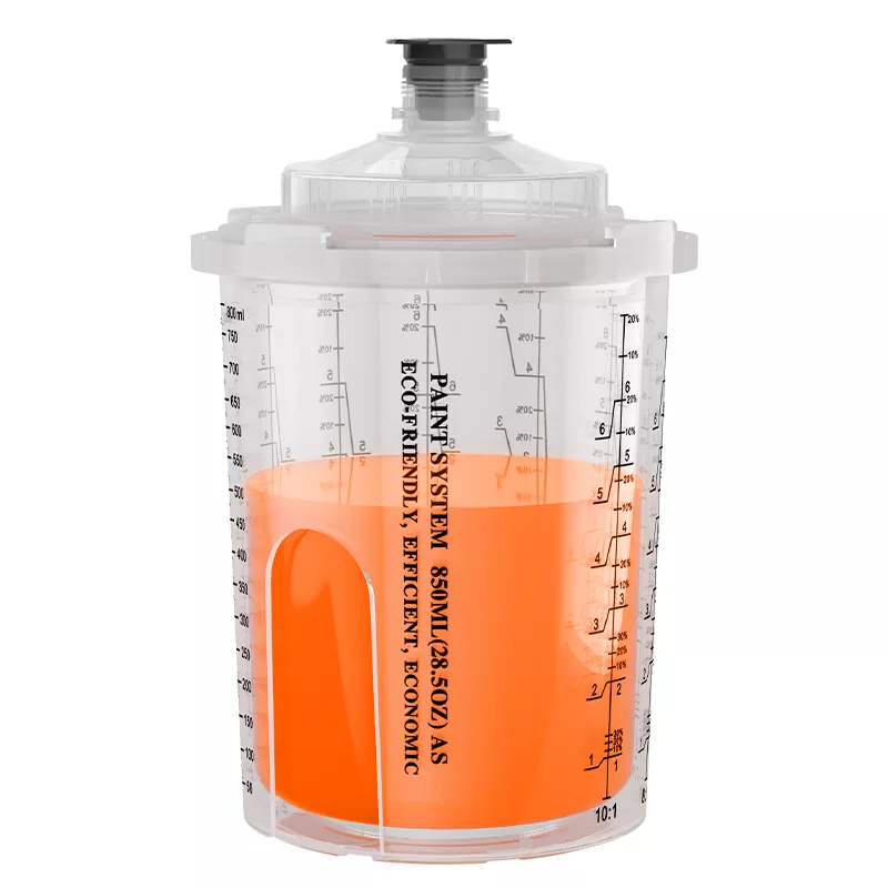 850 ml jednorázového šálku stříkací zbraně